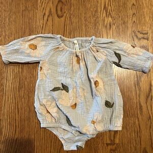 Wild Wawa Baby Dress with Floral Pattern